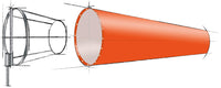 Falcon Lace-On windsock in use