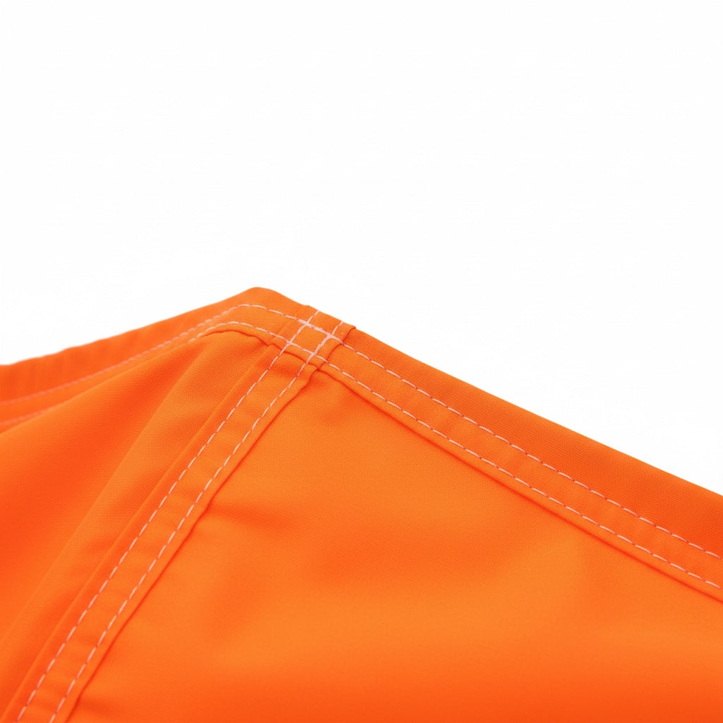 Macro close-up of P200 polyurethane-coated polyester weave